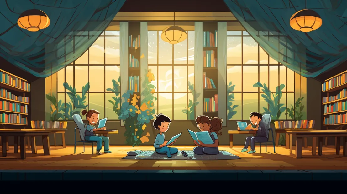 picture_of_children_reading Picture of children reading